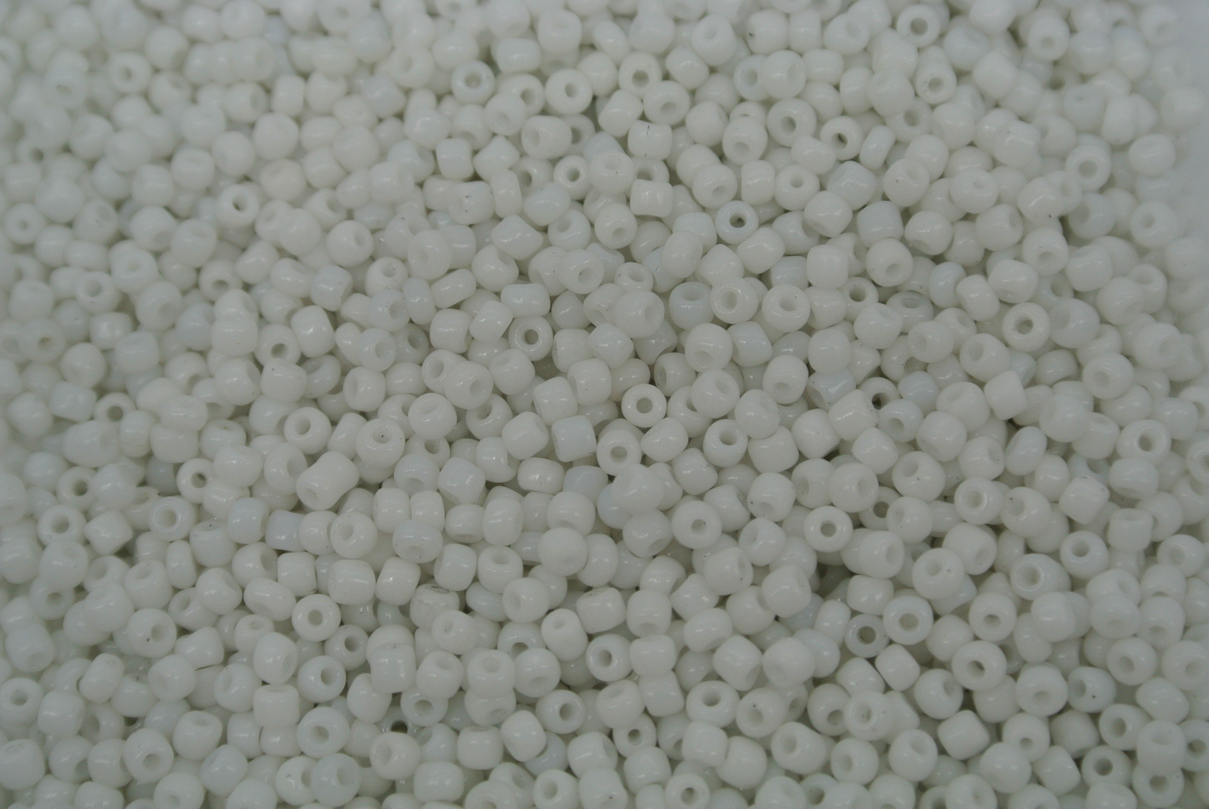 Seed Beads -11/0 size #41 White 1Pound